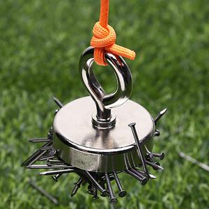 카라비너를 가진 8mm 나일론 자석 낚싯줄 65 피트 안전 밧줄 6