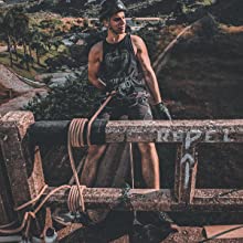 얼음 등반을 위한 다기능 옥외 상승 밧줄 32ft 64ft 1