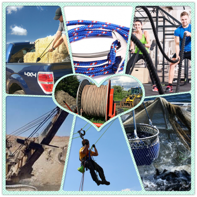 2~20mm 나일론 야영 남자는 천막을 위한 UV 저항하는 573 Lbs를 밧줄로 묶습니다 0