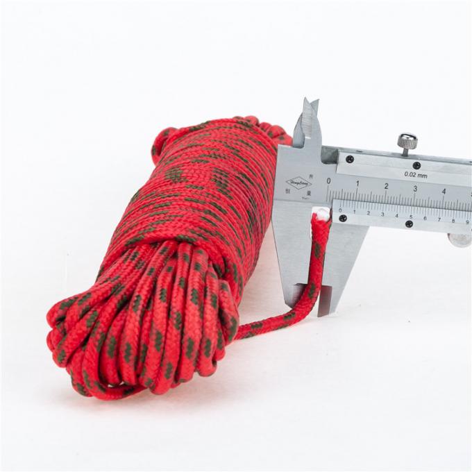 캠핑용 4mm/20M 브레이드 폴리프로필렌 반사 텐트 로프 0