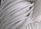 높은 장력 얇은 땋는 폴리에스테 나일론 밧줄 5mm 백색 색깔